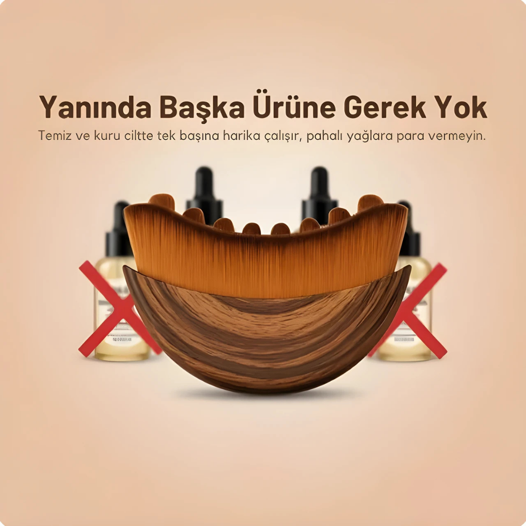 Elverna® Lenf Masaj Fırçası