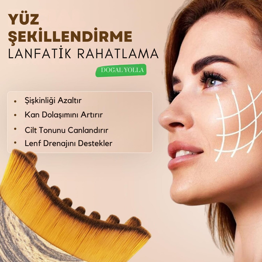 Elverna® Lenf Masaj Fırçası